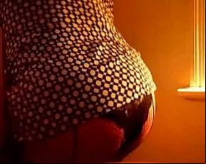 Phat Ass Fishnet Geordie Slut Shaking Ass