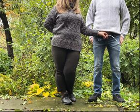 Hot stepmom did it to me again outside